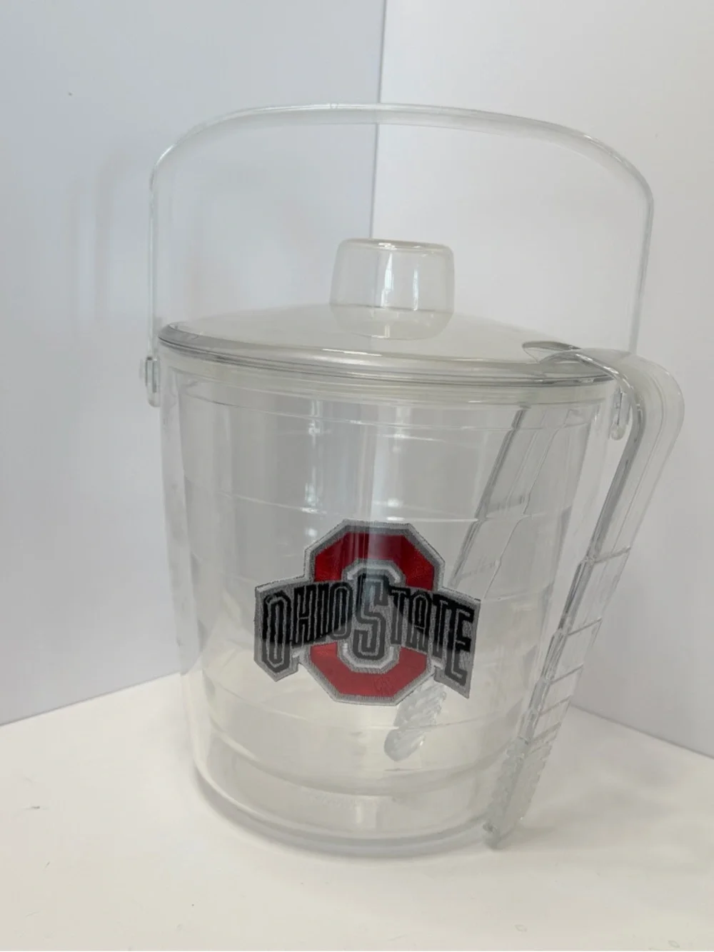Vintage Ohio State Tervis Tumbler Company Ice Bucket Double Wall w/ lid